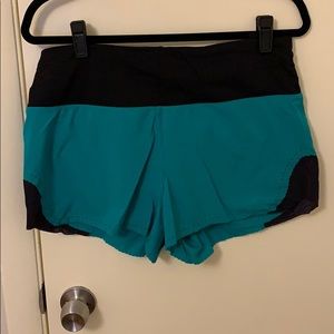 Lululemon running shorts.